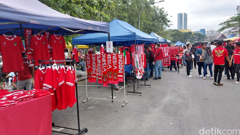 Suporter Indonesia di Kuala Lumpur