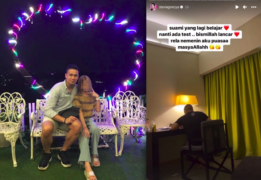Unggahan Samuel Rizal dan Stevie Agnecya