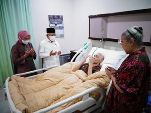 Wapres Maruf Besuk Try Sutrisno di RSPAD, Ungkap Kondisi Terkini