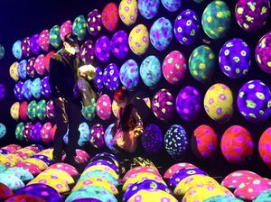 Warna-warni Cahaya di Museum Massless Immersive Beijing