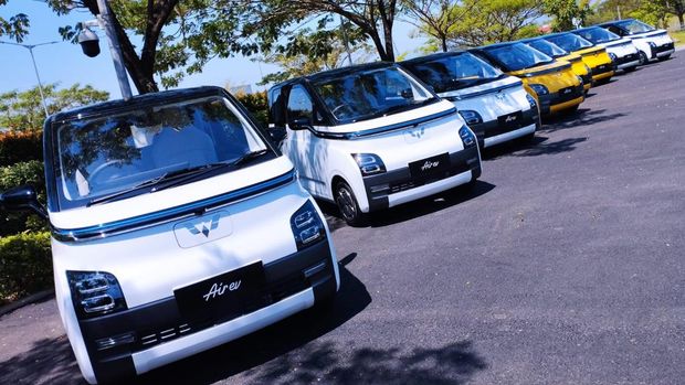 Selama Januari sampai dengan November 2022, ribuan unit mobil listrik terjual di Indonesia. Nah, mobil apa yang paling laris? Simak foto-fotonya berikut ini.