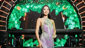 Foto Andina Julie Pulang Kampung Setelah Jadi Juara 3 Miss Grand International