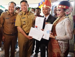 Pemkab Dairi Jalankan Program Jemput Bola Akta Perkawinan
