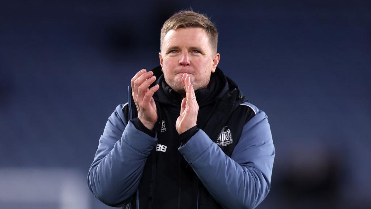 Newcastle United diungkap Eddie Howe sedang on fire menjamu Arsenal. (Foto: Getty Images/Nathan Stirk)