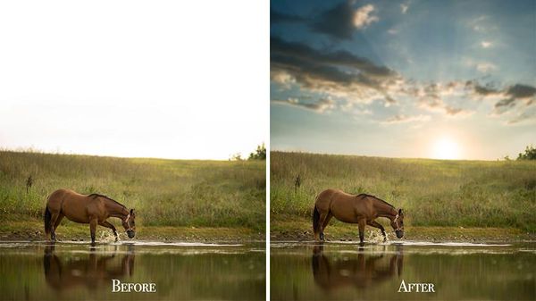 Foto Before After Diedit Bikin Tercengang