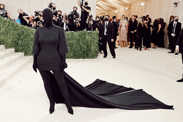 Kim Kardashian di Met Gala 2021/