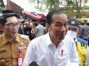 Kala Jokowi Ditanya soal Reshuffle Kabinet, RK Membisiki Kala Jokowi Ditanya soal Reshuffle Kabinet, RK Membisiki