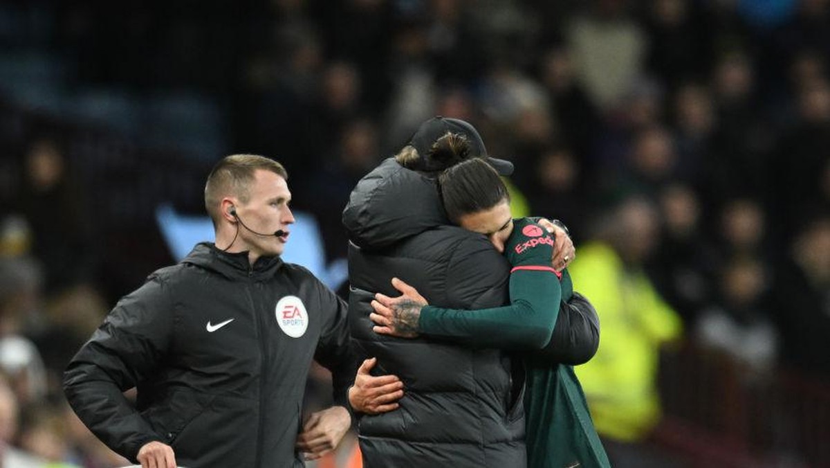 Juergen Klopp membela performa buruk Darwin Nunez (Liverpool FC via Getty Images/Andrew Powell)