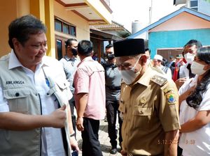 Perjalanan Airlangga Hartarto dan Yellow Clinic Tangani Gempa Cianjur
