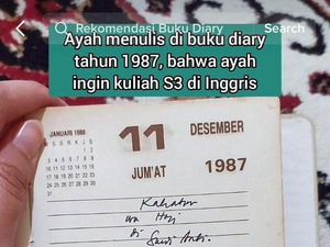 Kisah Wanita Temukan Buku Diary Mendiang Ayah, Isinyanya Bikin Nangis!