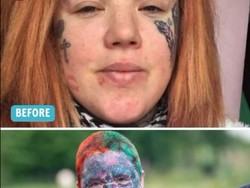 Kisah Wanita Inggris Punya 800 Tato di Sekujur Tubuh, Kini Dikucilkan