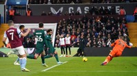 7. Mohamed Salah kini punya 172 gol, menyamai koleksi gol Kenny Dalglish.  Foto: PA Images via Getty Images/Nick Potts - PA Images