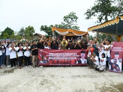 Relawan Gelar Lomba Tari Kuda Lumping untuk Kenalkan Ganjar di Lampung