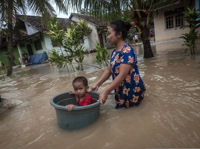 4 Kecamatan di Pandeglang Terendam Banjir Gegara Cuaca Buruk