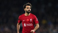 Dilansir dari Sporting News, Mohamed Salah penyerangnya Liverpool tempati peringkat kelima dengan bayaran 47 juta Pounds per tahun atau setara Rp 879 miliar (Getty Images)