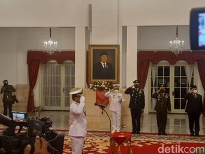 Jokowi Resmi Lantik Laksdya Muhammad Ali Jadi KSAL