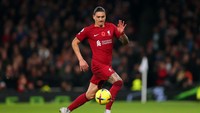 Di nomor dua ada striker Liverpool, Darwin Nunez dengan kecepatan lari 36,5 km per jam (Getty Images)
