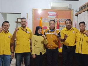 Tanpa Mahar, Partai Hanura Medan Buka Pendaftaran Bacaleg