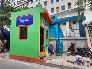 Penjelasan Lurah di Jakpus soal Bangunan Posyandu di Atas Got Penjelasan Lurah di Jakpus soal Bangunan Posyandu di Atas Got