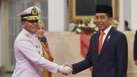 Senyum Sumringah Laksamana TNI M Ali Usai Dilantik Jadi KSAL