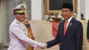 Senyum Sumringah Laksamana TNI M Ali Usai Dilantik Jadi KSAL