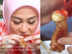 Momen Shanty Denny Cicip Daechang, Ternyata Doyan!