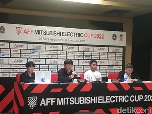 Janji Shin Tae-yong: Skuad Garuda Tak Akan Mengecewakan Lawan Thailand Janji Shin Tae-yong: Skuad Garuda Tak Akan Mengecewakan Lawan Thailand