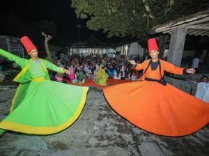 Kiai Muda Pendukung Ganjar Adakan Festival Tari Sufi di Kediri