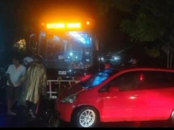 Kronologi Sopir Teman Bus Makassar Pingsan Saat Mengemudi-Picu Kecelakaan