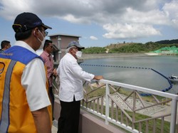 Jokowi Resmikan Beringin Sila, Bendungan ke-35 Selama Jadi Presiden