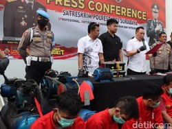 Bandit Motor Berpistol yang Resahkan Warga Surabaya Diringkus