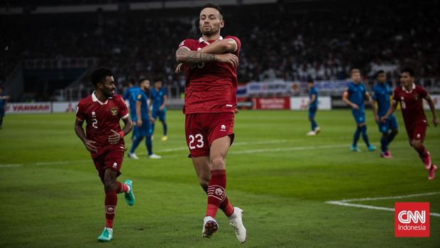 Timnas Indonesia vs Thailand di laga Grup A Piala AFF 2022 di Stadion Utama Gelora Bung Karno (SUGBK), Senayan, Jakarta, Kamis, 29 Desember 2022. (CNN Indonesia/Adi Ibrahim)