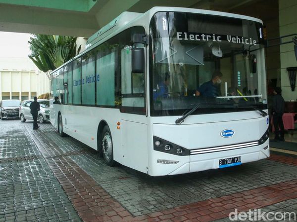 Ini Bus Listrik Skywell yang Bakal Wara-wiri di Jakarta