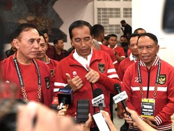 Indonesia Ditahan Imbang Vietnam, Jokowi Harap Menang di Leg Kedua