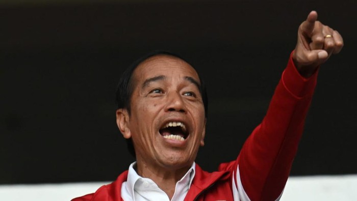 Jokowi Tonton Timnas Indonesia Vs Thailand
