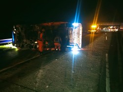Kecelakaan Beruntun 5 Kendaraan di Tol Sragen, 1 Tewas
