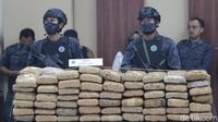 BNN Sita 1,9 Ton Sabu-sabu dan 1 Ton Ganja di Tahun 2022