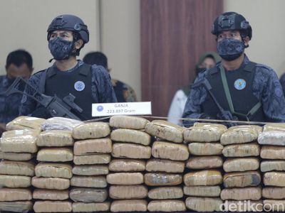 BNN Sita 1,9 Ton Sabu-sabu dan 1 Ton Ganja di Tahun 2022