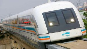 Kereta Tercepat di Dunia Melesat Tanpa Roda, Nih Wujudnya