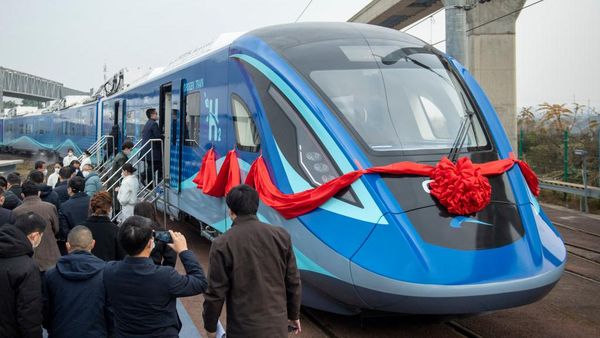 Mau Liat Kereta Hidrogen Punya China? Nih Penampakannya