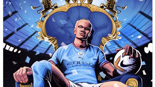 Rekor Gol Erling Haaland di Liga Inggris Bikin Netizen Geleng-geleng