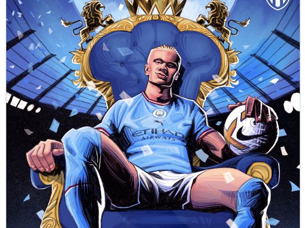 Rekor Gol Erling Haaland di Liga Inggris Bikin Netizen Geleng-geleng