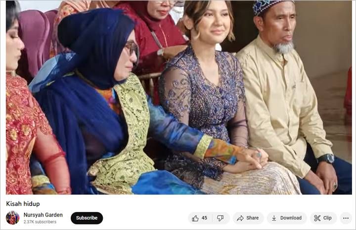 Momen Nursyah dan Indah Permatasari.