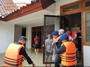 Banjir di Kawasan Pantai Marina Semarang, Sejumlah Warga Dievakuasi