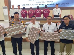 Korupsi Proyek Jalan Nasional di Lampung, 4 Pimpinan PT URM Jadi Tersangka! Korupsi Proyek Jalan Nasional di Lampung, 4 Pimpinan PT URM Jadi Tersangka!