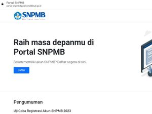 Uji Coba Registrasi Akun SNPMB 2023 di https://portal-snpmb.bppp.kemdikbud.go.id! Uji Coba Registrasi Akun SNPMB 2023 di https://portal-snpmb.bppp.kemdikbud.go.id!