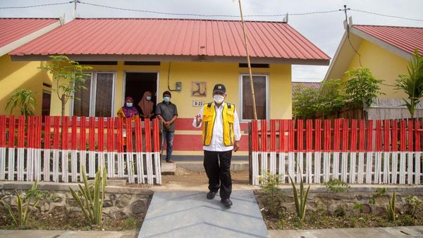 Rumah Baru dari Jokowi buat Warga NTB Terdampak Badai Seroja