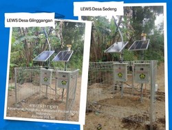 PVMBG Pasang Alat Deteksi Bencana LEWS di Tiga Desa Pacitan