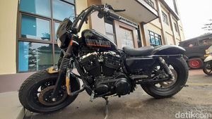 Penampakan Harley-Davidson yang Tabrak Nenek Penjual Tisu Hingga Tewas
