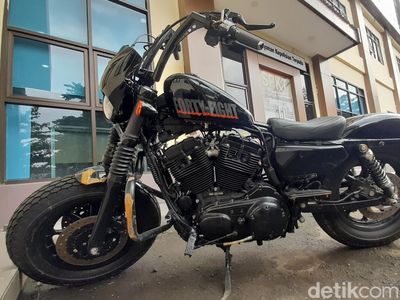 Penampakan Harley-Davidson yang Tabrak Nenek Penjual Tisu Hingga Tewas